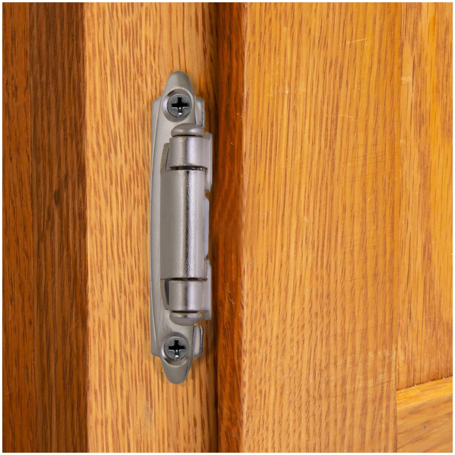 Design House Traditional Overlay Cabinet Door Hinge - Pack Of 10 Satin Nickel 18 Design House Traditional Overlay Cabinet Door Hinge - Pack Of 10 Satin Nickel - Image 16