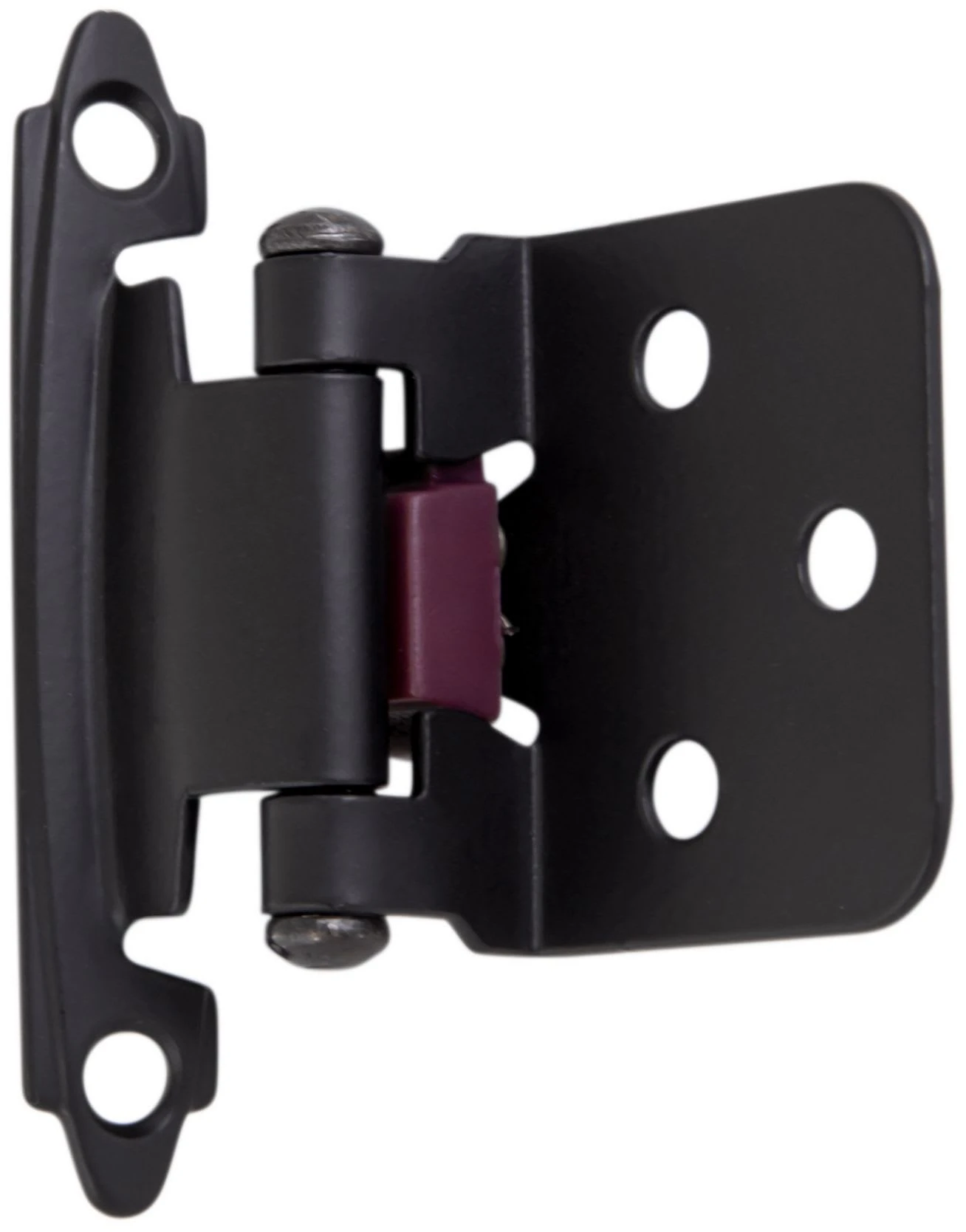 Design House Traditional Overlay Cabinet Door Hinge - Pack Of 10 Satin Nickel 4 Design House Traditional Overlay Cabinet Door Hinge - Pack Of 10 Satin Nickel - Image 2