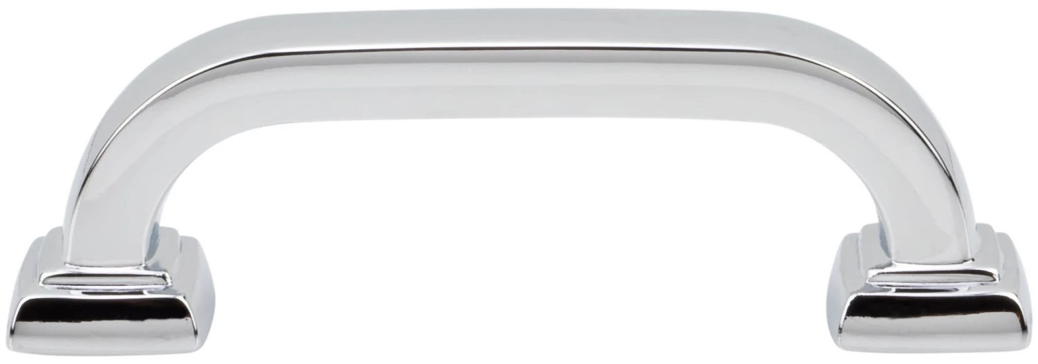 DesignPerfect Vintage Pack Of (10) 3" Center To Center Bold Block Curved Cabinet Handles / Drawer Pulls Champagne Bronze / Gold 9 DesignPerfect Vintage Pack Of (10) 3" Center To Center Bold Block Curved Cabinet Handles / Drawer Pulls Champagne Bronze / Gold - Image 7