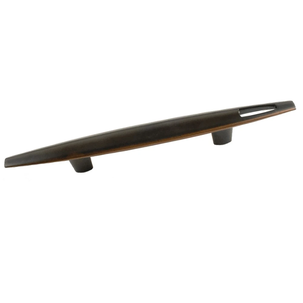 Du Verre Tribal 6" Center To Center African Inspired Modern Tapered Cabinet Handle / Drawer Pull Oil Rubbed Bronze 3 Du Verre Tribal 6" Center To Center African Inspired Modern Tapered Cabinet Handle / Drawer Pull Oil Rubbed Bronze