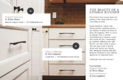 Du Verre Forged 2 - 1-1/4" Hourglass Designer Cabinet Knob / Drawer Knob Antique Brass -Cabinet Hardware Store duverre feature deaisngs forged2 series3