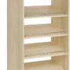 Easy Track 25-1/8 Inch Wide Shoe Tower Kit Honey Blonde