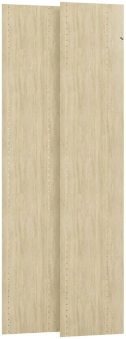 Easy Track 25-1/8 Inch Wide Closet Organizer System With Six Shelves White -Cabinet Hardware Store easy track ph38 alternate image 23