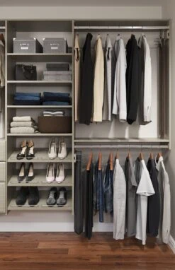 Easy Track 120 Inch Wide Closet Organizer System White 25 Easy Track 120 Inch Wide Closet Organizer System White -Cabinet Hardware Store easy track ph45 application view 76