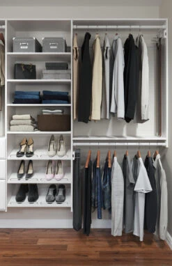 Easy Track 120 Inch Wide Closet Organizer System White 35 Easy Track 120 Inch Wide Closet Organizer System White -Cabinet Hardware Store easy track ph45 application view 86