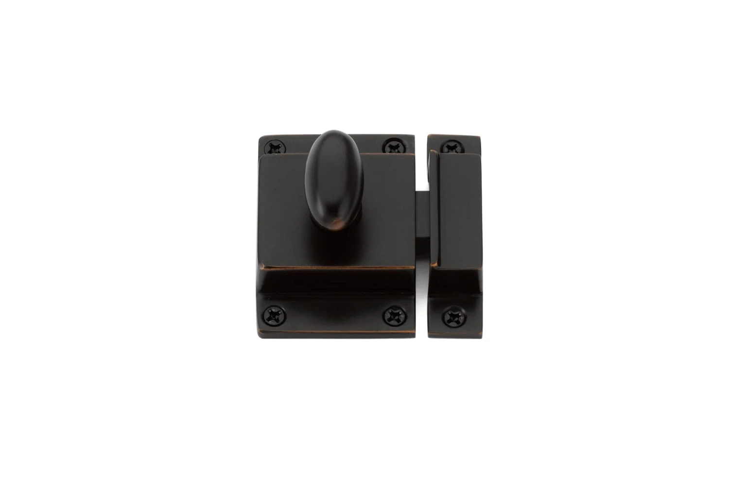 Emtek Traditional 2-15/16 Inch Long Cabinet Latch Satin Nickel 9 Emtek Traditional 2-15/16 Inch Long Cabinet Latch Satin Nickel - Image 7