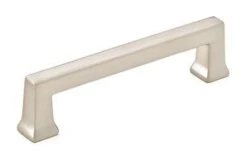 Emtek Alexander 8 Inch Center To Center Handle Cabinet Pull From The American Designer Collection - 10 Pack Satin Nickel