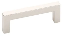 Emtek Warwick 3-1/2 Inch Center To Center Handle Cabinet Pull From The Modern Rectangular Collection Satin Brass -Cabinet Hardware Store emtek 86704us14 3112452