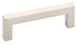 Emtek Warwick 3-1/2 Inch Center To Center Handle Cabinet Pull From The Modern Rectangular Collection Satin Brass -Cabinet Hardware Store emtek 86704us15 3112452