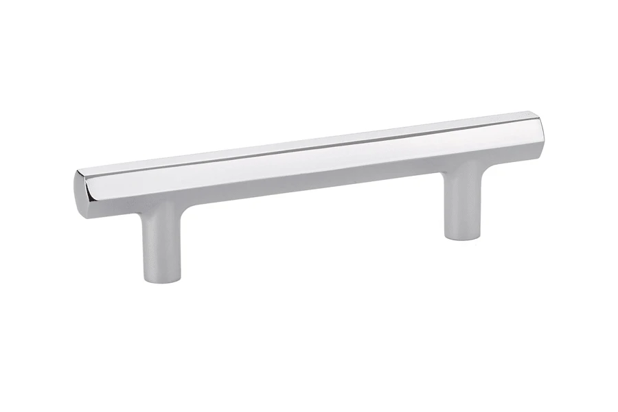 Emtek Mod Hex 8 Inch Center To Center Bar Cabinet Pull From The Urban Modern Collection Polished Chrome 3 Emtek Mod Hex 8 Inch Center To Center Bar Cabinet Pull From The Urban Modern Collection Polished Chrome