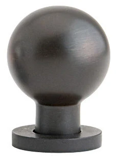 Emtek Contemporary 1-1/8 Inch Round Cabinet Knob Satin Brass 5 Emtek Contemporary 1-1/8 Inch Round Cabinet Knob Satin Brass - Image 3