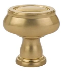 Emtek American Designer 1-1/2 Inch Oval Cabinet Knob Polished Chrome -Cabinet Hardware Store emtek 86305us4