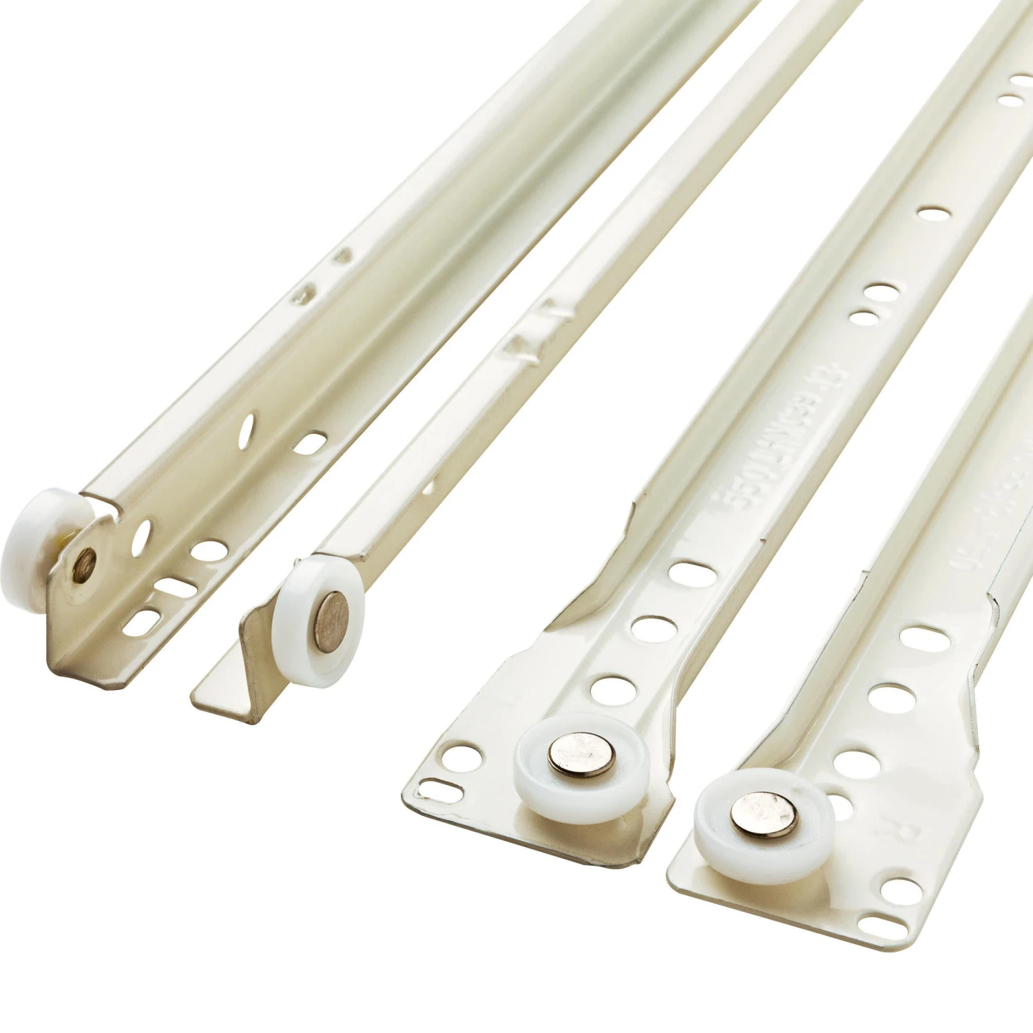Franklin Brass 22 Inch 3/4 Extension Euro Slide Drawer Slides With 50 Pound Weight Capacity And Soft Close - Pack Of 10 White 3 Franklin Brass 22 Inch 3/4 Extension Euro Slide Drawer Slides With 50 Pound Weight Capacity And Soft Close - Pack Of 10 White