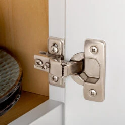 Franklin Brass 5/8 Inch Overlay Concealed Euro Cabinet Door Hinge With 100 Degree Opening Angle - Pack Of 10 Nickel Plated 10 Franklin Brass 5/8 Inch Overlay Concealed Euro Cabinet Door Hinge With 100 Degree Opening Angle - Pack Of 10 Nickel Plated -Cabinet Hardware Store franklin brass h811smk b alternate view 36