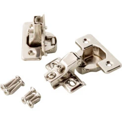 Franklin Brass 5/8 Inch Overlay Concealed Euro Cabinet Door Hinge With 100 Degree Opening Angle - Pack Of 10 Nickel Plated 13 Franklin Brass 5/8 Inch Overlay Concealed Euro Cabinet Door Hinge With 100 Degree Opening Angle - Pack Of 10 Nickel Plated -Cabinet Hardware Store franklin brass h811smk b alternate view 39