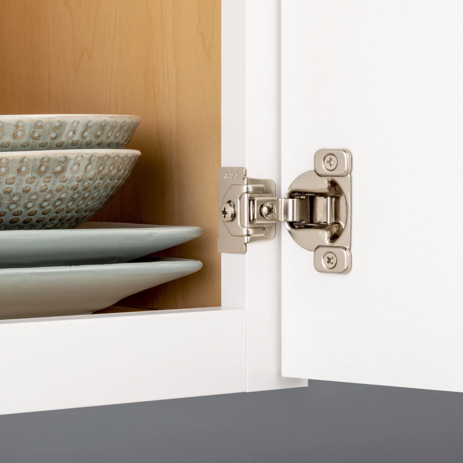 Franklin Brass 1-3/8 Inch Overlay Concealed Euro Cabinet Door Hinge With 108 Degree Opening Angle - Pack Of 10 Nickel Plated 5 Franklin Brass 1-3/8 Inch Overlay Concealed Euro Cabinet Door Hinge With 108 Degree Opening Angle - Pack Of 10 Nickel Plated - Image 3