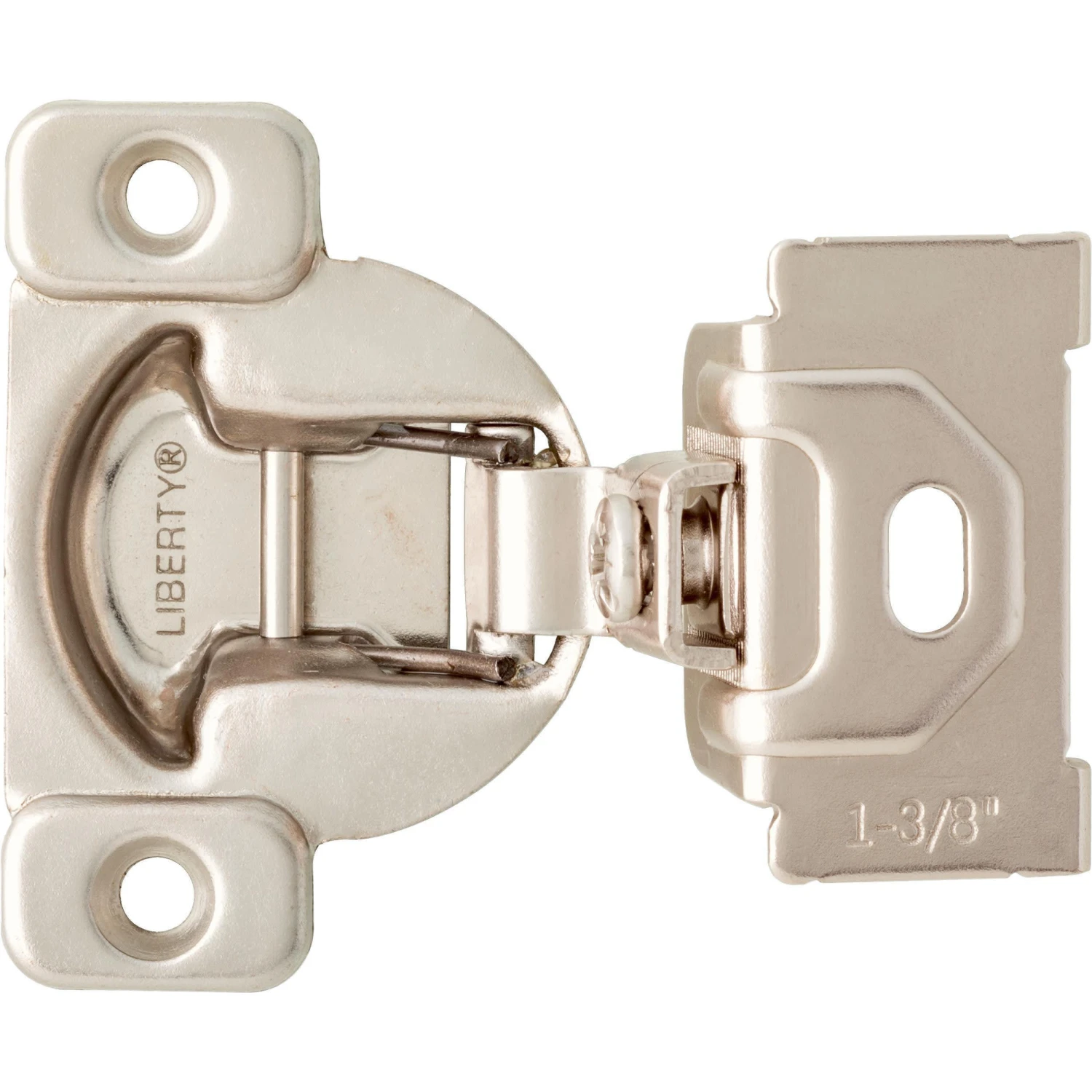 Franklin Brass 1-3/8 Inch Overlay Concealed Euro Cabinet Door Hinge With 108 Degree Opening Angle - Pack Of 10 Nickel Plated 3 Franklin Brass 1-3/8 Inch Overlay Concealed Euro Cabinet Door Hinge With 108 Degree Opening Angle - Pack Of 10 Nickel Plated