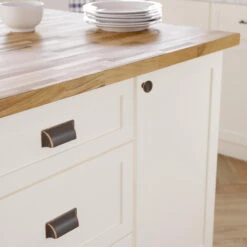 Franklin Brass Rectangular Bin 3 Inch Center To Center Cup Cabinet Pull - Pack Of 5 Bronze With Copper Hightlights -Cabinet Hardware Store franklin brass p17212k b alternate view 51