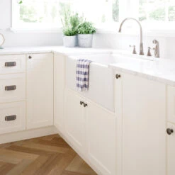 Franklin Brass Rectangular Bin 3 Inch Center To Center Cup Cabinet Pull - Pack Of 5 Bronze With Copper Hightlights -Cabinet Hardware Store franklin brass p17212k b alternate view 54