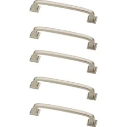 Franklin Brass Lombard 4 Inch Center To Center Handle Cabinet Pull - Pack Of 10 Deep Bronze -Cabinet Hardware Store franklin brass p29613k b1 alternate view 216
