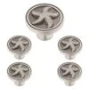 Franklin Brass Starfish 1-7/16 Inch Mushroom Cabinet Knob Brushed Satin Pewter 2 Franklin Brass Starfish 1-7/16 Inch Mushroom Cabinet Knob Brushed Satin Pewter -Cabinet Hardware Store franklin brass pbf657 bsp c1 31