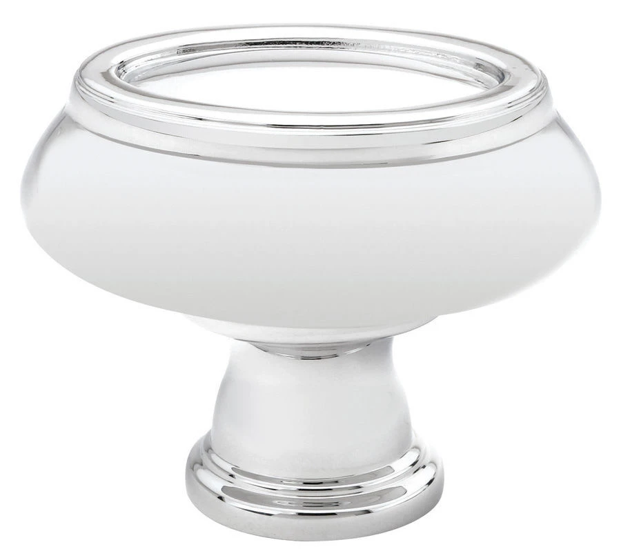 Emtek American Designer 1-3/4 Inch Oval Cabinet Knob Satin Nickel 5 Emtek American Designer 1-3/4 Inch Oval Cabinet Knob Satin Nickel - Image 3