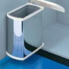Hafele 19 Quart Side Panel Mount Stainless Steel Pivot-Out Waste Bin 2 Hafele 19 Quart Side Panel Mount Stainless Steel Pivot-Out Waste Bin -Cabinet Hardware Store hafele 502 62 014