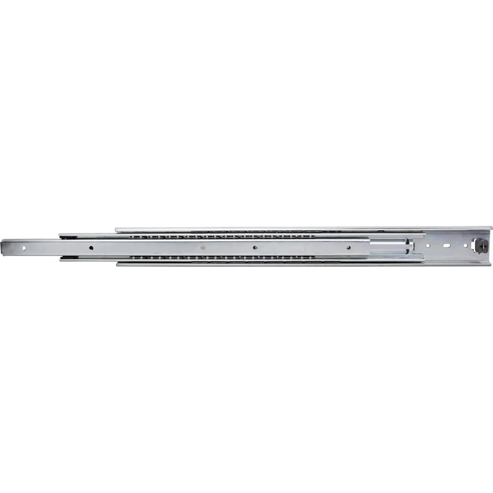 Hardware Resources 209FU - PAIR Of 30" 225 Lb Extra Heavy Duty Full Extension Side Mount Ball Bearing Slides With 1" Overtravel Zinc 3 Hardware Resources 209FU - PAIR Of 30" 225 Lb Extra Heavy Duty Full Extension Side Mount Ball Bearing Slides With 1" Overtravel Zinc