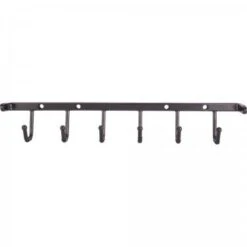 Hardware Resources Six Hook Belt Rack Brushed Oil Rubbed Bronze