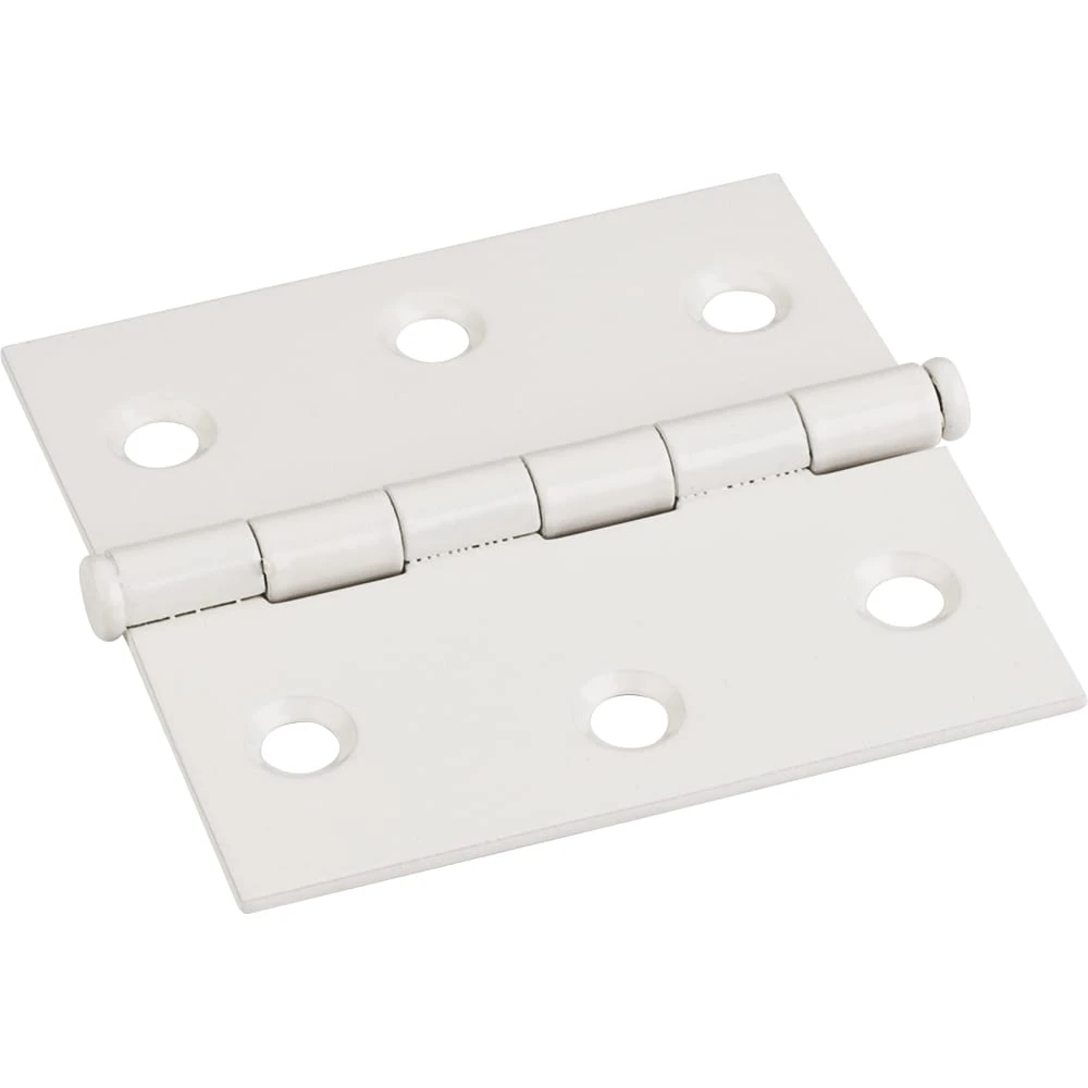 Hardware Resources Pack Of (50) - 2-1/2 Inch Full Swaged Butt Shutter Cabinet Door Hinges Stainless Steel 4 Hardware Resources Pack Of (50) - 2-1/2 Inch Full Swaged Butt Shutter Cabinet Door Hinges Stainless Steel - Image 2