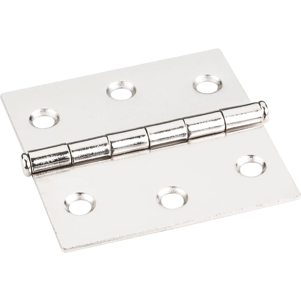 Hardware Resources Pack Of (50) - 2-1/2 Inch Full Swaged Butt Shutter Cabinet Door Hinges Stainless Steel 5 Hardware Resources Pack Of (50) - 2-1/2 Inch Full Swaged Butt Shutter Cabinet Door Hinges Stainless Steel - Image 3