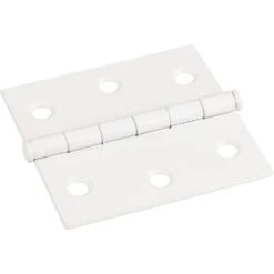 Hardware Resources Pack Of (50) - 2-1/2 Inch Full Swaged Butt Shutter Cabinet Door Hinges Stainless Steel 18 Hardware Resources Pack Of (50) - 2-1/2 Inch Full Swaged Butt Shutter Cabinet Door Hinges Stainless Steel -Cabinet Hardware Store hardware resources 33524owh 4752270