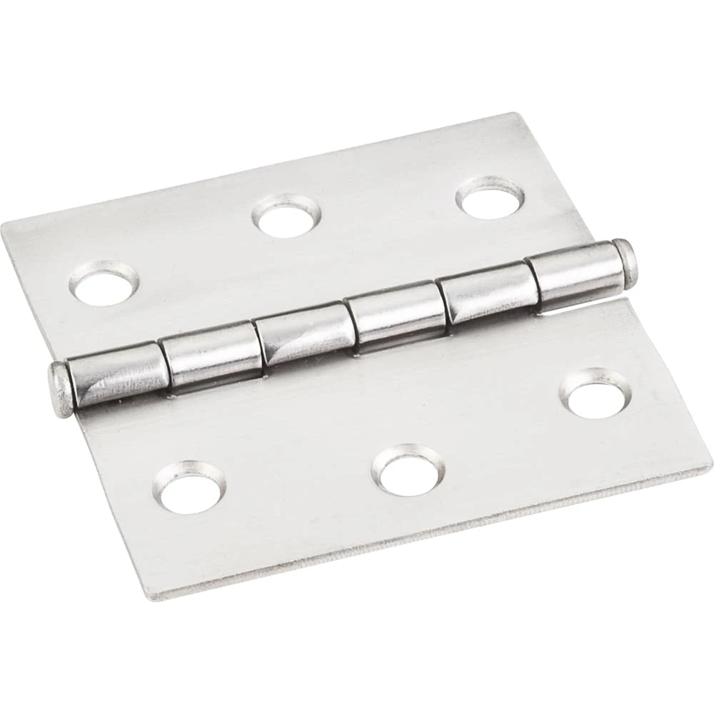Hardware Resources Pack Of (50) - 2-1/2 Inch Full Swaged Butt Shutter Cabinet Door Hinges Stainless Steel 3 Hardware Resources Pack Of (50) - 2-1/2 Inch Full Swaged Butt Shutter Cabinet Door Hinges Stainless Steel
