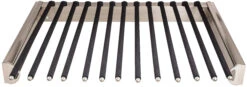 Hardware Resources 24" Wide 16 Hook Pull Out Pants Hanger Rack With Full Extension Slides For Closets Polished Chrome 9 Hardware Resources 24" Wide 16 Hook Pull Out Pants Hanger Rack With Full Extension Slides For Closets Polished Chrome -Cabinet Hardware Store hardware resources ppr 2414 sn 8027765