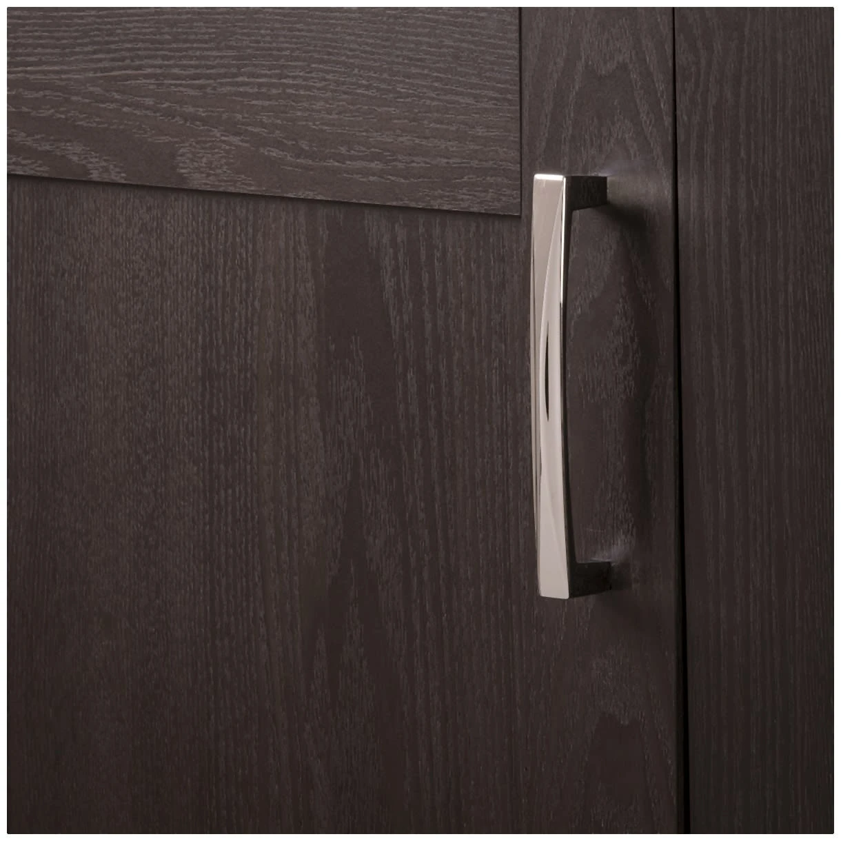 Hickory Hardware Crest Pack Of (10) 5-1/16 Inch Center To Center Handle Cabinet Pull Satin Nickel 6 Hickory Hardware Crest Pack Of (10) 5-1/16 Inch Center To Center Handle Cabinet Pull Satin Nickel - Image 4