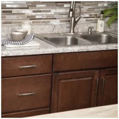 Hickory Hardware Crest Pack Of (10) 5-1/16 Inch Center To Center Handle Cabinet Pull Satin Nickel 20 Hickory Hardware Crest Pack Of (10) 5-1/16 Inch Center To Center Handle Cabinet Pull Satin Nickel -Cabinet Hardware Store hickory hardware h076131 10pack alternate image 120