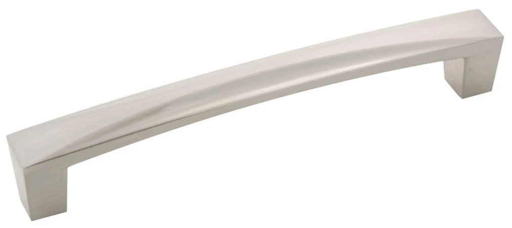 Hickory Hardware Crest Pack Of (10) 5-1/16 Inch Center To Center Handle Cabinet Pull Satin Nickel 3 Hickory Hardware Crest Pack Of (10) 5-1/16 Inch Center To Center Handle Cabinet Pull Satin Nickel