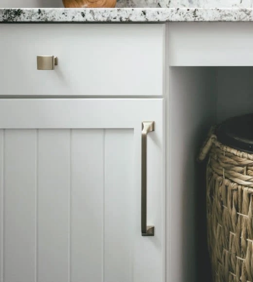 Hickory Hardware Forge 7-1/2 Inch (192 Mm) Center To Center Farmhouse Cabinet Handle / Drawer Pull Chrome 6 Hickory Hardware Forge 7-1/2 Inch (192 Mm) Center To Center Farmhouse Cabinet Handle / Drawer Pull Chrome - Image 4