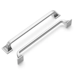 Hickory Hardware Forge 7-1/2 Inch (192 Mm) Center To Center Farmhouse Cabinet Handle / Drawer Pull Chrome