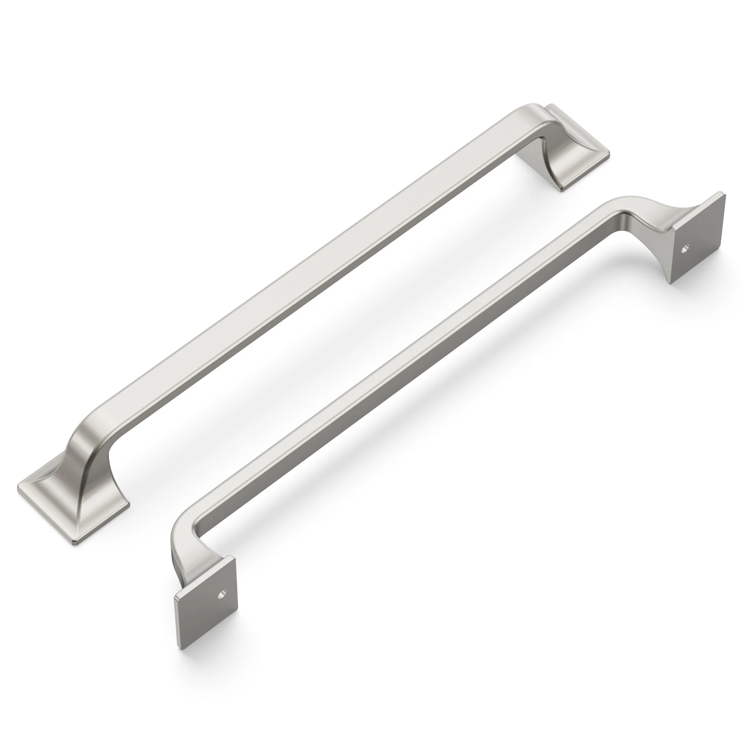 Hickory Hardware Forge 7-1/2 Inch (192 Mm) Center To Center Farmhouse Cabinet Handle / Drawer Pull Chrome 12 Hickory Hardware Forge 7-1/2 Inch (192 Mm) Center To Center Farmhouse Cabinet Handle / Drawer Pull Chrome - Image 10