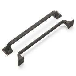 Hickory Hardware Forge 7-1/2 Inch (192 Mm) Center To Center Farmhouse Cabinet Handle / Drawer Pull Chrome 23 Hickory Hardware Forge 7-1/2 Inch (192 Mm) Center To Center Farmhouse Cabinet Handle / Drawer Pull Chrome -Cabinet Hardware Store hickory hardware h076704 vb 42