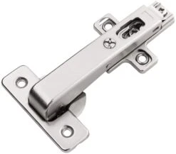 Hickory Hardware (10) Pairs - 0mm Inset Concealed Euro Cabinet Door Hinge With 94 Degree Opening Angle And Self Close Function - Total 20 Polished Nickel