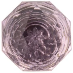 Hickory Hardware Crystal Palace Pack Of (10) 1-1/4" Princess Faceted Pink Acrylic Cabinet Knobs / Drawer Knobs Glass / Chrome -Cabinet Hardware Store hickory hardware hh075854 10pack alternate image 1367
