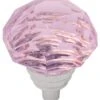 Hickory Hardware Crystal Palace Pack Of (10) 1-1/4" Princess Faceted Pink Acrylic Cabinet Knobs / Drawer Knobs Glass / Chrome -Cabinet Hardware Store hickory hardware hh075854 glch 10b 9408380