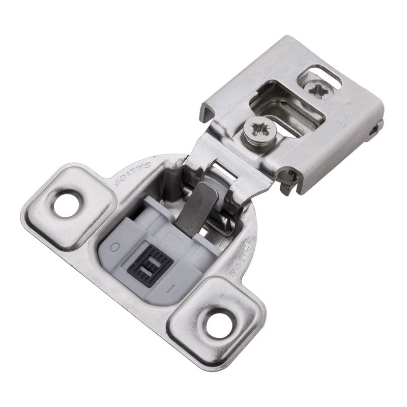Hickory Hardware 3/4 Inch Overlay Screw-On Concealed European Cabinet Door Hinge With 95 Degree Opening Angle And Soft Close Function (Package Of 2) Bright Nickel 3 Hickory Hardware 3/4 Inch Overlay Screw-On Concealed European Cabinet Door Hinge With 95 Degree Opening Angle And Soft Close Function (Package Of 2) Bright Nickel