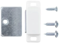 Hickory Hardware Pack Of (25) - 1-7/16" Center To Center Roller Cabinet Catches With Strikes Statuary Bronze -Cabinet Hardware Store hickory hardware p109 25pack alternate image 1586