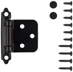 Hickory Hardware (25) Pairs - Inset Traditional Cabinet Door Hinges With 94 Degree Opening Angle -Total 50 Chrome -Cabinet Hardware Store hickory hardware p144 25pack alternate image 1633