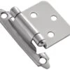 Hickory Hardware (25) Pairs - Inset Traditional Cabinet Door Hinges With 94 Degree Opening Angle -Total 50 Chrome -Cabinet Hardware Store hickory hardware p144 26 25b 9408380