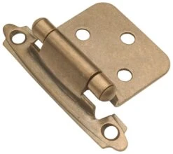 Hickory Hardware (25) Pairs - Inset Traditional Cabinet Door Hinges With 94 Degree Opening Angle -Total 50 Chrome -Cabinet Hardware Store hickory hardware p144 ab 25b 9408380