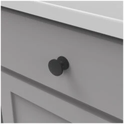 Hickory Hardware American Diner Pack Of (10) 1-3/8 Inch Mushroom Cabinet Knob Black Nickel 29 Hickory Hardware American Diner Pack Of (10) 1-3/8 Inch Mushroom Cabinet Knob Black Nickel -Cabinet Hardware Store hickory hardware p2142 10pack alternate image 1744